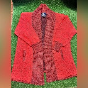 Vintage red/blue Cardigan